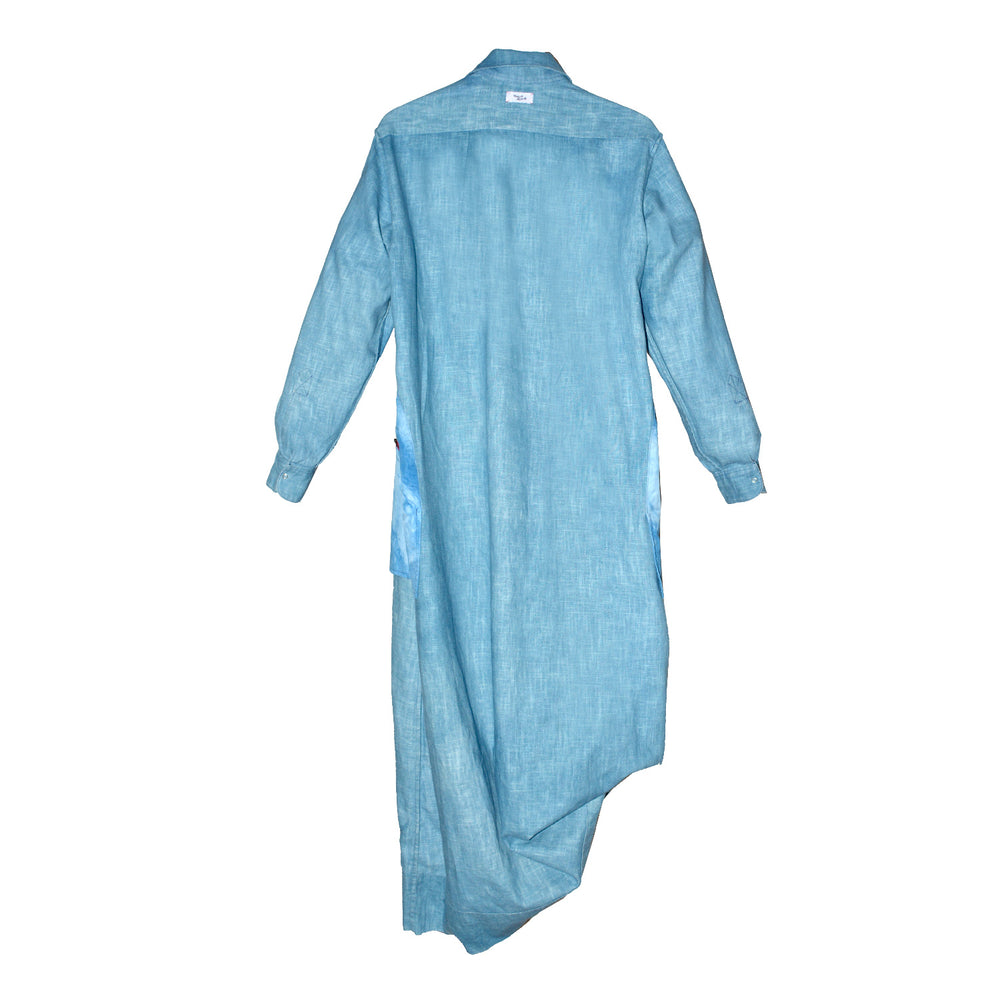 Pre-order : DEEP SEA CECILIA REVERSIBLE LINEN TUNIC