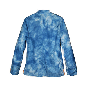 DUNE AND INDIGO TIE-DYE PUN REVERSIBLE JACKET