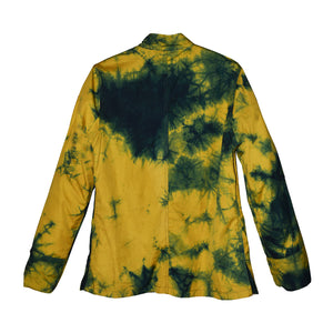 MOSS AND MANGO MOSS TIE-DYE PUN REVERSIBLE JACKET