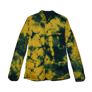 MOSS AND MANGO MOSS TIE-DYE PUN REVERSIBLE JACKET