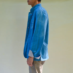 SKY INDIGO AND SLATE PUN REVERSIBLE JACKET